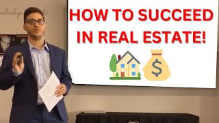 How To SUCCEED As A Real Estate Agent (FULL GUIDE)