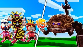 BARAKOANA VS ASTAROTH | Minecraft MOB BATTLES | MOWZIES MOBS VS LYCANITES MOBS