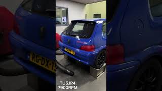 Dyno run 106 Rallye