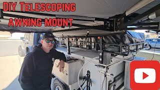 DIY Telescoping Awning Mount