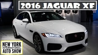 2016 Jaguar XF, live at 2015 New York Auto Show