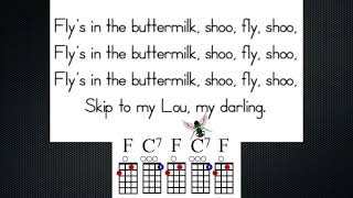 Skip to my Lou   Ukulele Play Along F, C7