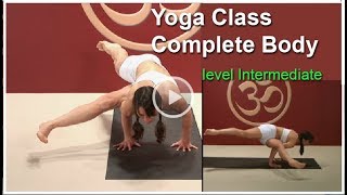 Yoga Class - Complete Body -  Intermediate. Iyengar