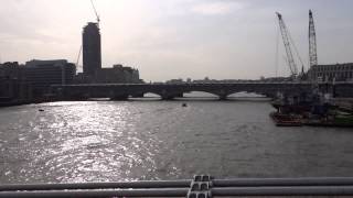 Millennium Bridge#Podul Millennium #River Thames#Râul Tamisa