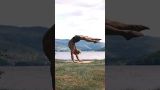 Combining strength and mobility in this strange handstand push-up