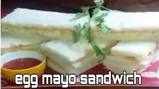 Egg mayo sandwich. sandwich bnany ka tarika, #shortvido