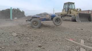 Traxxas Rustler VXL Bash SLOW MOTION (NO MUSIC)