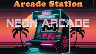 Neon Arcade Nights 🕹️ [A Synthwave Mix/Retrowave Mix/Chillwave] 🎶 synthwave music