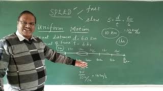 Uniform and Non Uniform Motion