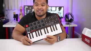 Akai MPK Mini II Unbox and Noob Demo