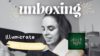 ILLUMICRATE unboxing - Une box de romance ! (After Light)