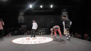 Free Spirit Festival 2019 Championship//Popping C & Nelson vs Robozee & Twoface  //Popping - 1/4