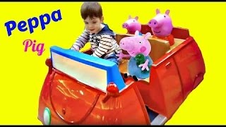 Driving the Car Song/ Peppa Pig Token Ride/Kids Song/Nursery Rhymes