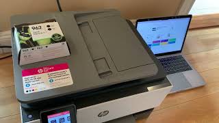 HP OfficeJet Pro 9015 All-In-One Feed Scanner Function