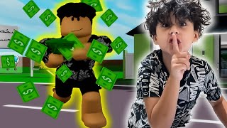 I Robbed my DAD! | ROBLOX Gaming with my dad