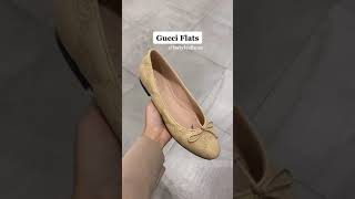 LUXURY MUST HAVES: GUCCI FLATS