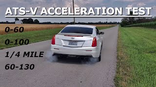 ATS-V Street Acceleration Test