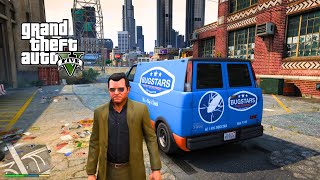 GTA V - Stealing BUGSTARS (Pest Control) Van For The Jewellery Heist