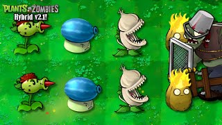 THE MONSTER GARGANTUAR WAS ANGRY || SWIMMING POOL ADVENTURE LEVEL 14 - PLANTS VS ZOMBIES HYBRID 2.1