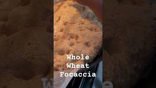 Whole Wheat Focaccia