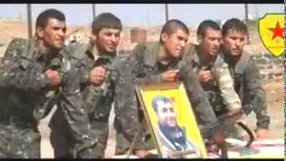 Beautiful pictures of YPG forces in Kobane with classic iranian azeri song :D