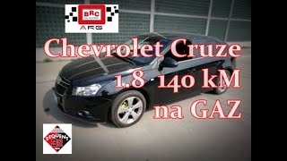 Montaż instalacji gazowej Chevrolet Cruze 1.8 140kM BRC od ARG Auto Gaz Łódź