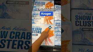 Cheap Snow Crab at Kroger | Ends 9/10