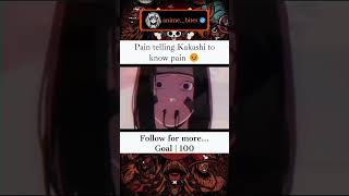 Pain V/S Kakashi 😣| #shorts