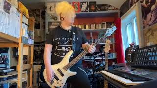 Black Veil Brides - Set The World On Fire (Bass Cover)