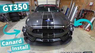 AJ Hartman Aero GT350 Canard Install