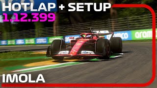 F1 24 IMOLA Hotlap + Setup (1:12.399) - 5 th Worldwide Ranking 💪