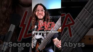 Slayer - Seasons In The Abyss #guitar #guitarlesson #metal #thrashmetal