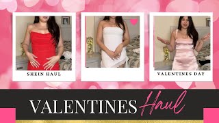 Husband rates my VALENTINES DAY outfits (SHEIN Haul)