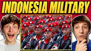 Americans React to How Strong is The Indonesian Military!