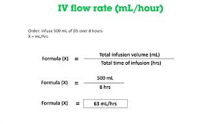 وانەی بیست و حەوت(٢٧): چۆنیەتی هەژمارکردن و حساباتی دەرمان لە ڕێگەی کانۆلاوە Intravenous calculation
