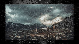 10 Hours Gentle Rain Dark Screen Ambient Sound for Sleep