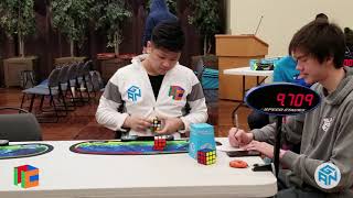 3x3 Rubik's Cube One Handed [sub 10's] --- UCSD Winter 2019