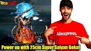 Unboxing 25cm Dragon Ball Figures Spirit Bomb Super Saiya Sou Goku Anime Figure - Must-Have