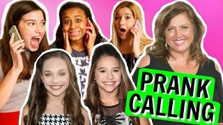 PRANK CALLING Abby Lee Miller & Mackenzie Ziegler!!! | Nia Sioux