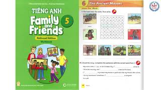 [NYSCHOOL] Page 42 & 43 - Tiếng Anh Lớp 5 - Workbook - Family and Friends 5 National - UNIT 6