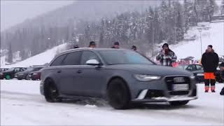 audi quattro snow test