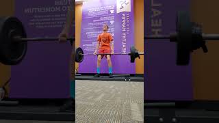 New dead lift pr 170 pounds at 92 pounds #shorts