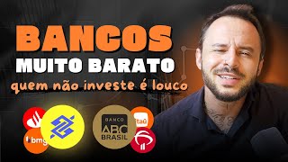 BANCOS MAIS BARATOS PARA INVESTIR HOJE: Banco do Brasil e Banco ABC oportunidade única? BBAS3 ABCB4