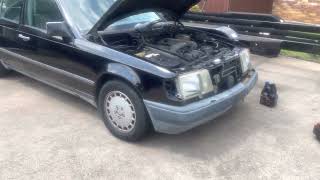 1987 Mercedes 300D Oil Change Done Update #3