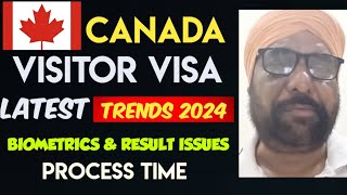 Canada Visitor Visa Update 2024। Canada Tourist Visa processing Time। Study Visa।