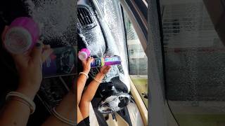 Honda City Interior Foamy Fun with Nikavi #shorts #shortsvideo  #detailing