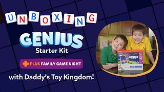 Daddy's Toy Kingdom Unboxes and Reviews Genius Starter Kit + Family Game Night