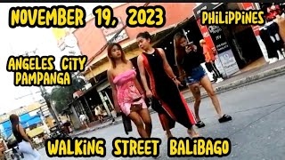 November 19, 2023 WALKING STREET BALIBAGO ANGELES CITY PAMPANGA PHILIPPINES #touristspot