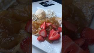 Like Apple Pie? You’ll love this! Comes stuffed with apple filling #mineola #longisland #crepes #ny