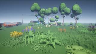 More foliage. Hover  adventure game Unreal Engine 4.